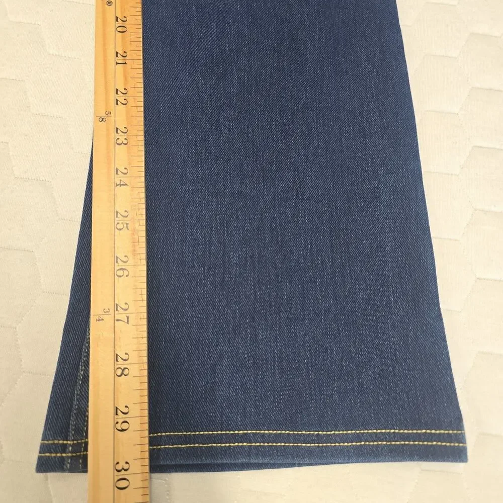 NWT Halara Flex High Waisted Bootcut Jeans Women's Small Blue Stretch Denim